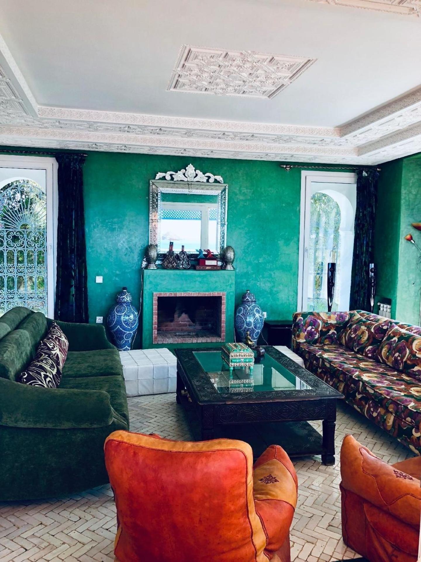 Atemberaubende Villa Dar Jbila In Tanger Exterior foto